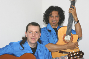 Akoestisch band duo gitano