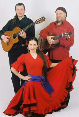 Akoestische band trio latino