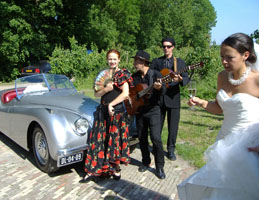 zanger bruiloft